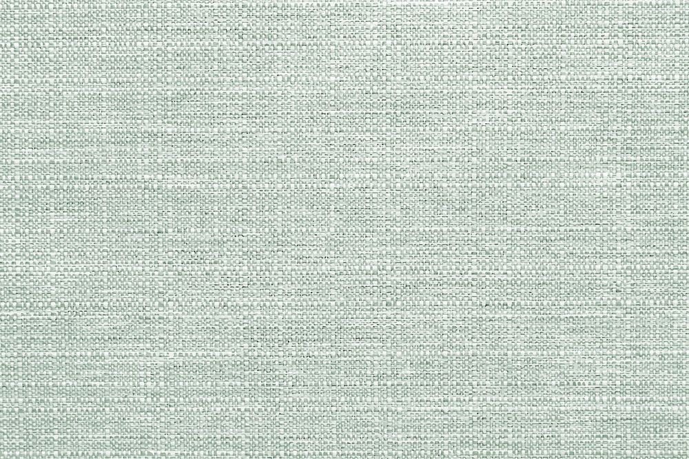 Green linen textile textured background vector