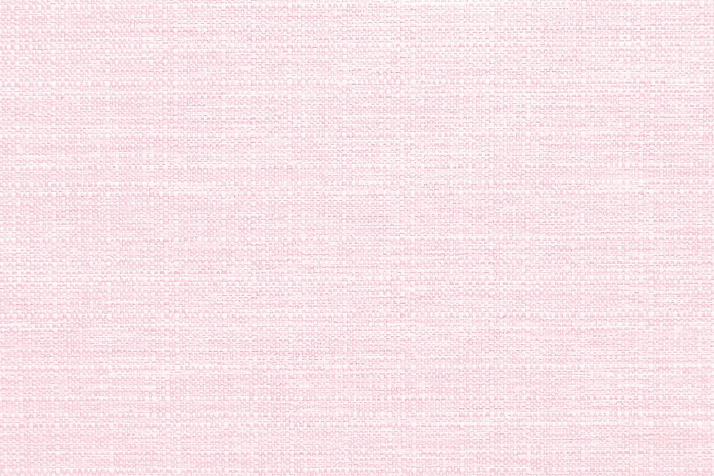 Pastel pink linen textile textured background vector