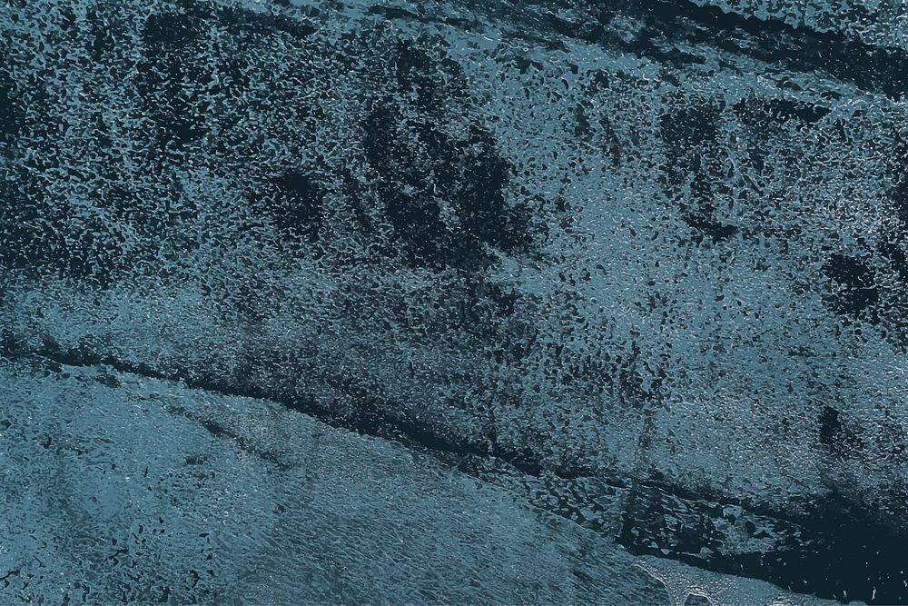 Blue grunge concrete textured background vector