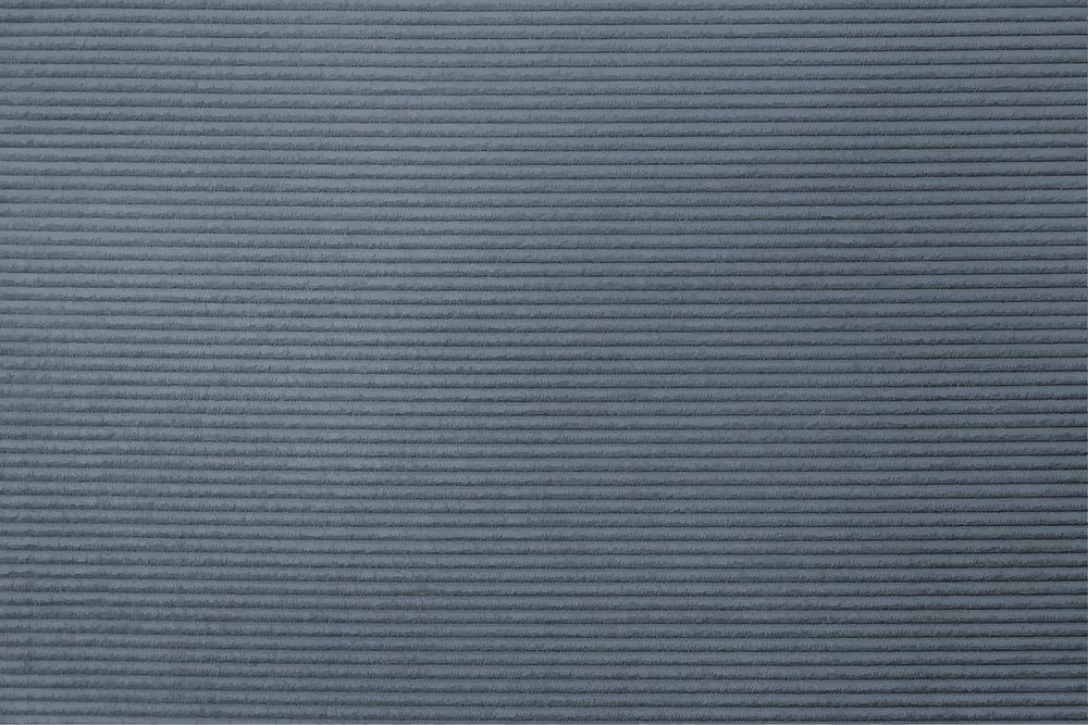 Gray corduroy fabric textured background vector