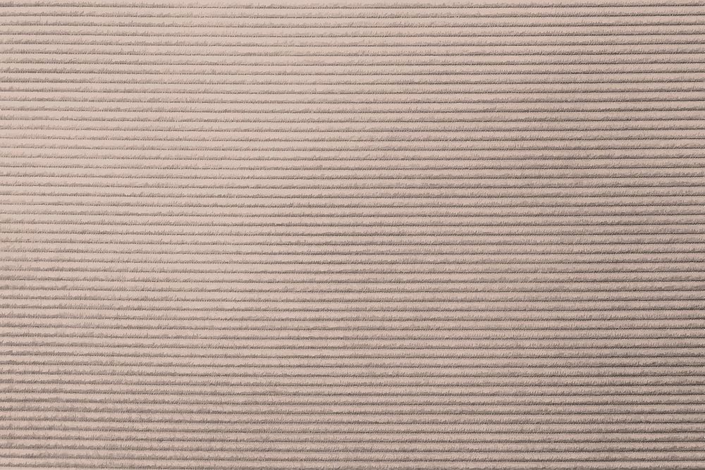 Beige corduroy fabric textured background vector