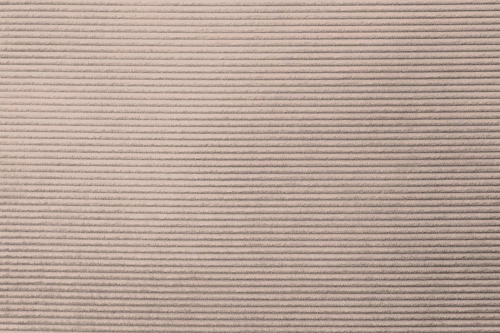 Beige corduroy fabric textured background vector