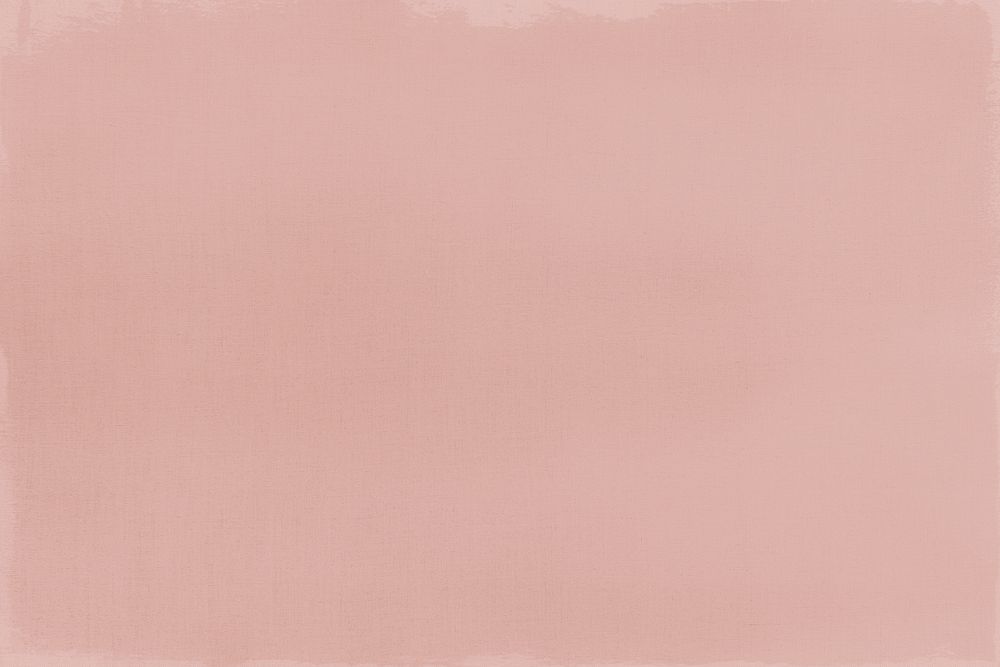 Peach paint on a canvas textured background