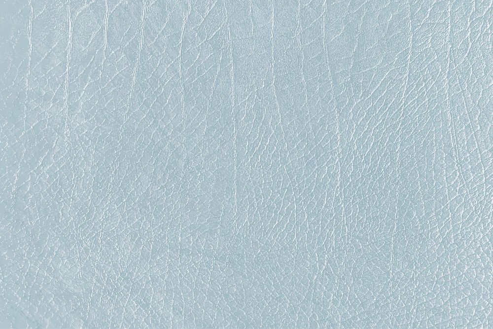 Light blue creased leather textured background vector