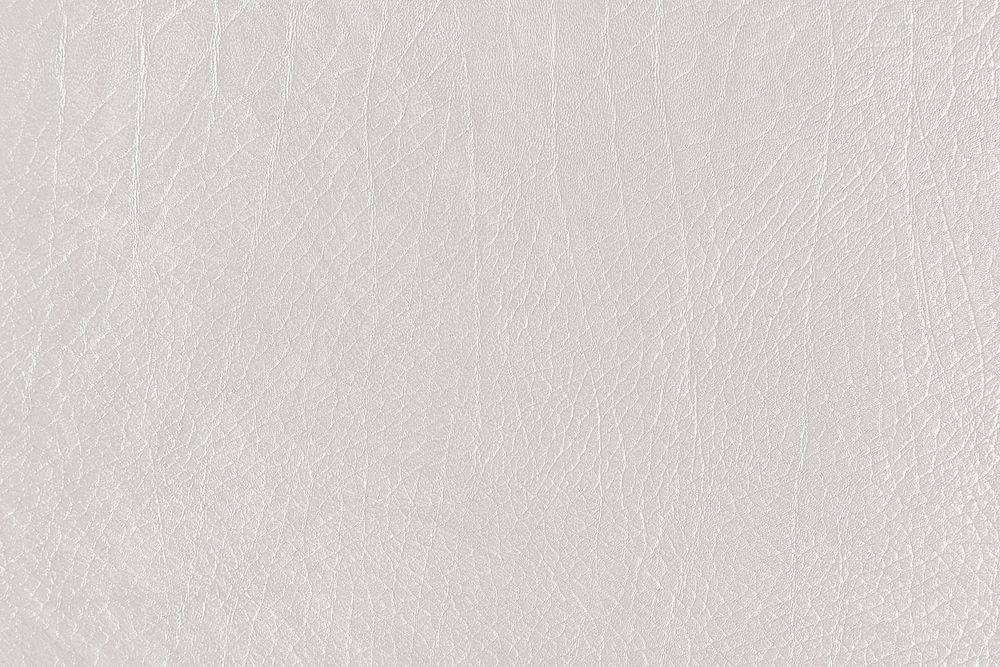 Pearly white creased leather textured background