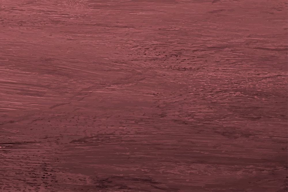 Dark red oil paint brushstroke textured background vector