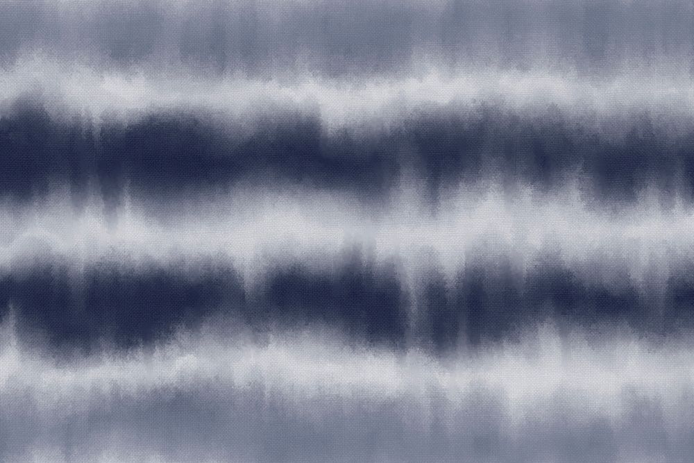 Shibori pattern background psd with indigo blue stripes