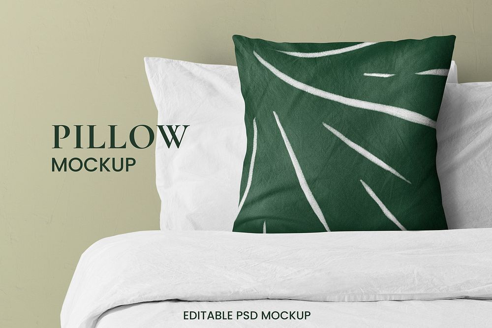 Pillow mockup psd