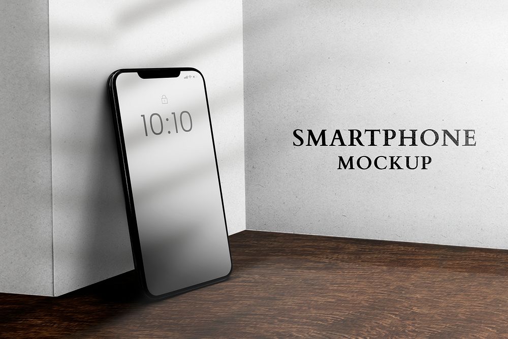 Mobile phone mockup psd digital device