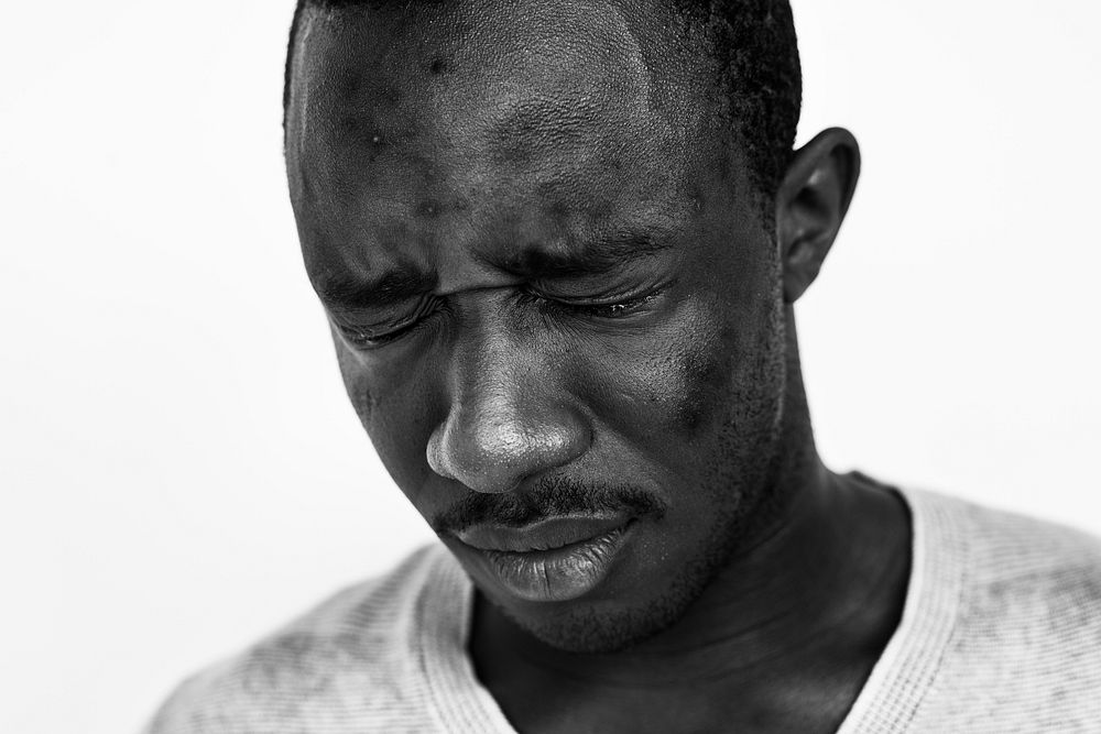 Portrait of a Ghanaian man