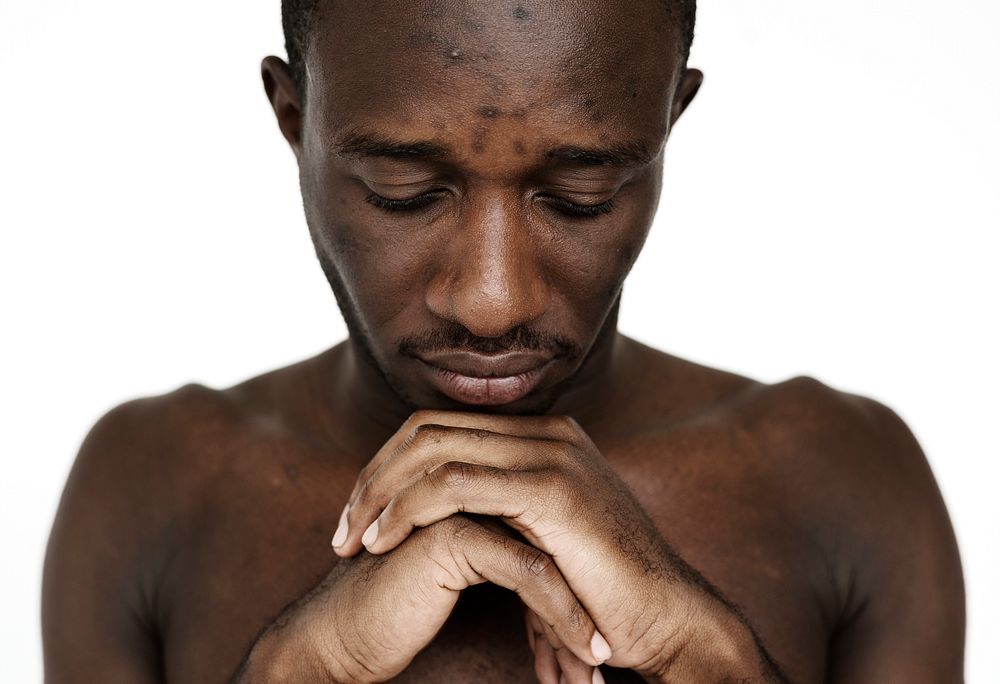 Portrait of a Ghanaian man