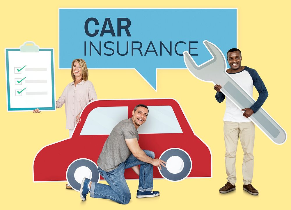People with a car insurance policy
