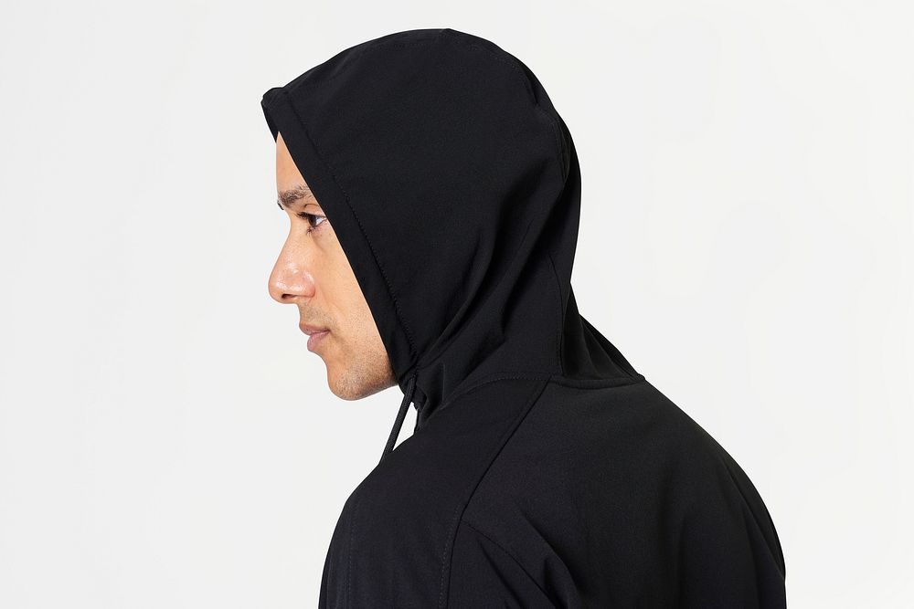 Man black hoodie psd mockup | Premium PSD Mockup - rawpixel