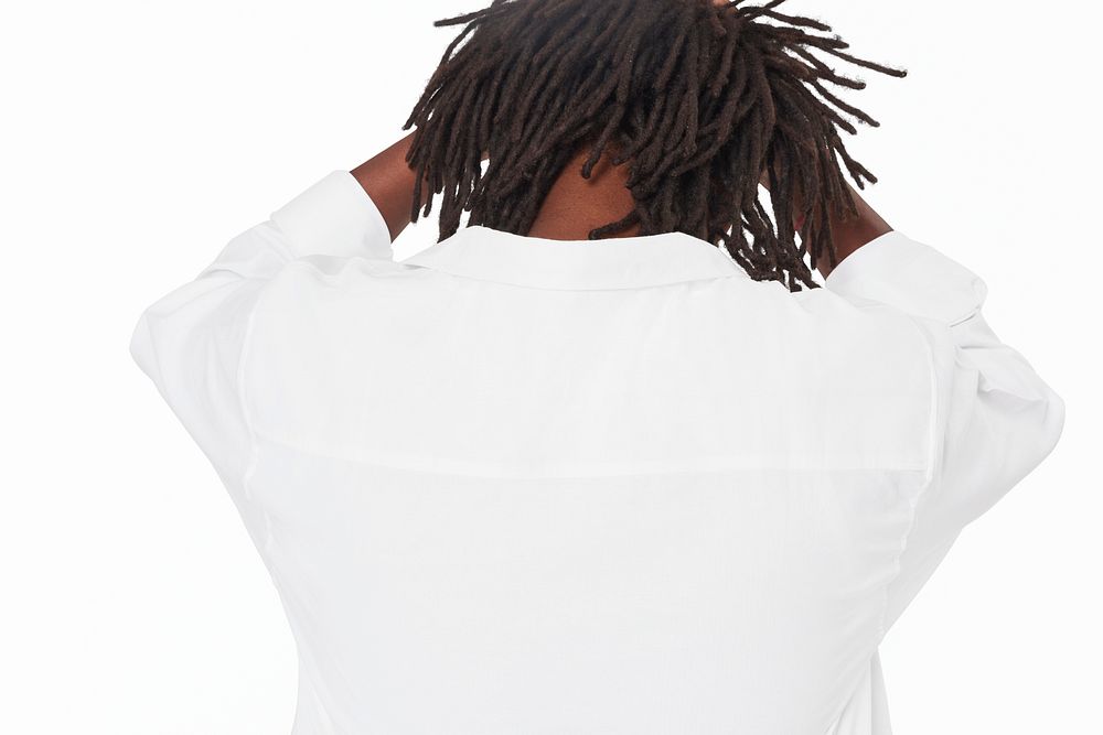 Plus size white shirt apparel men's fashion