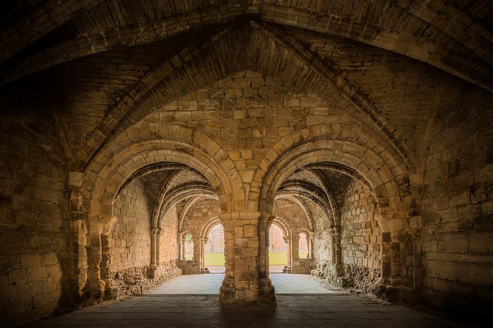 Here is an hdr photograph taken from Kirkstall Abbey. Located in Leeds, Yorkshire, England, UK. Original public domain image…