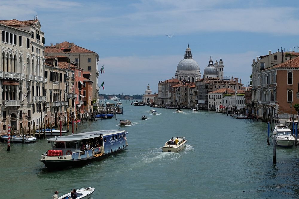 Venetia Grand Canal. Original public domain image from Wikimedia Commons