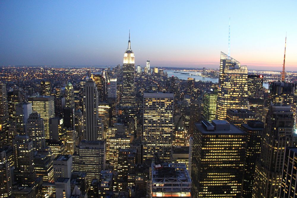 Top Of The Rock. Original public domain image from Wikimedia Commons