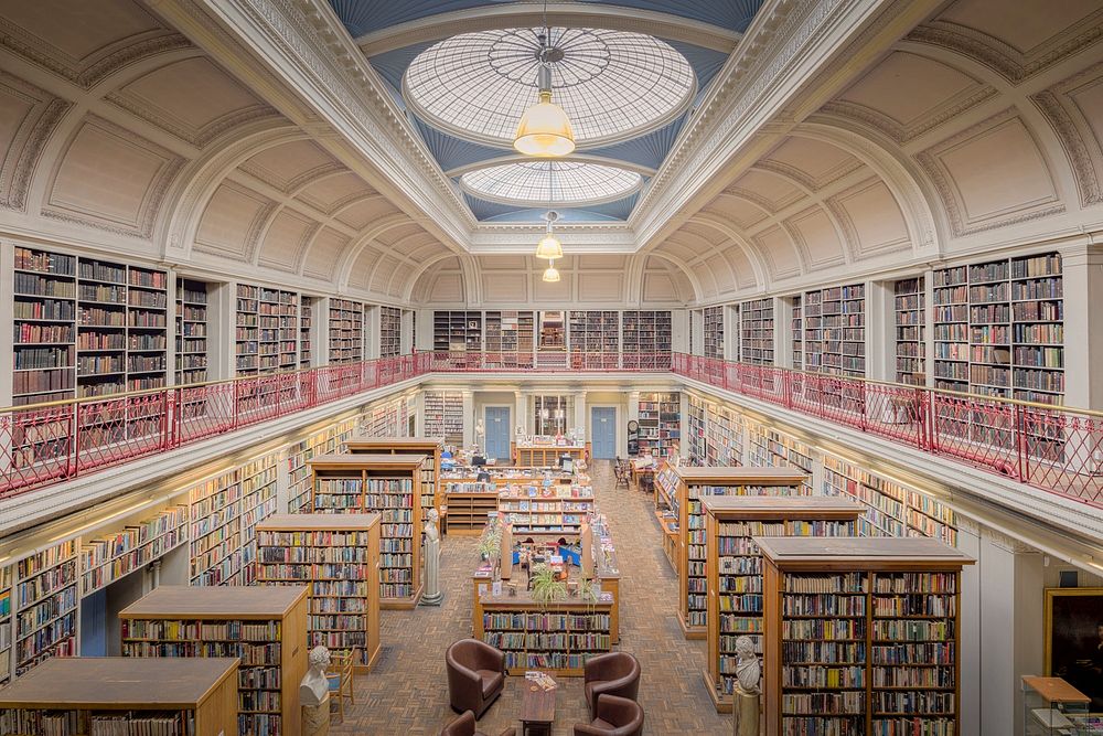 Here is an hdr photograph taken from the Literary And Philosophical Society of Newcastle. Located in Newcastle, England, UK.…
