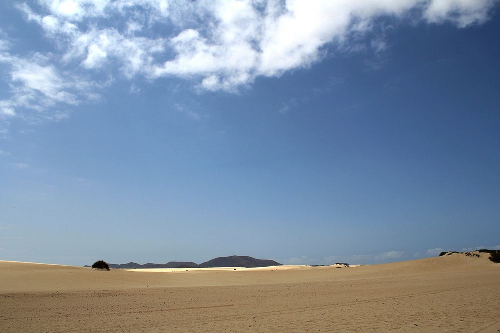 Dunes Fuerteventura. Original public domain image from Wikimedia Commons