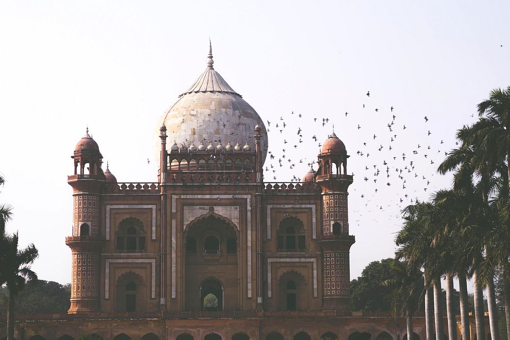 Mughal Architecture. Original image from Wikimedia Commons