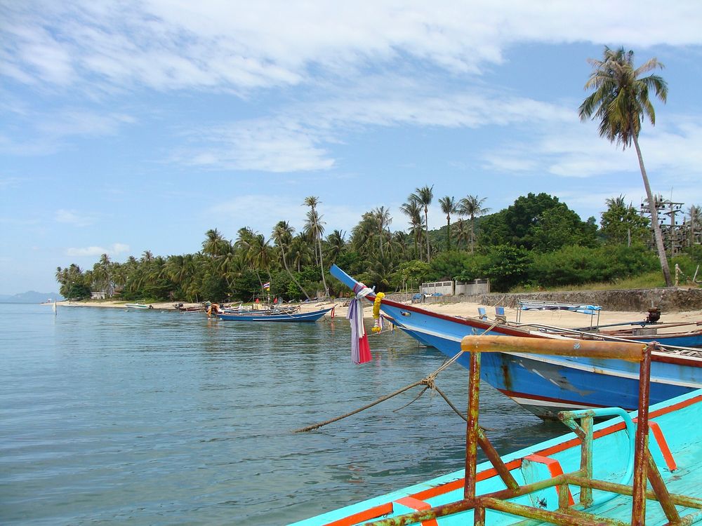Thailand Koh Samui Island Beach. Original public domain image from Wikimedia Commons