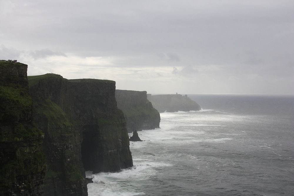 The pictures were taken on our honemoon 2009 at the Cliffs of Moher, COunty Clare, Ireland. Original public domain image…