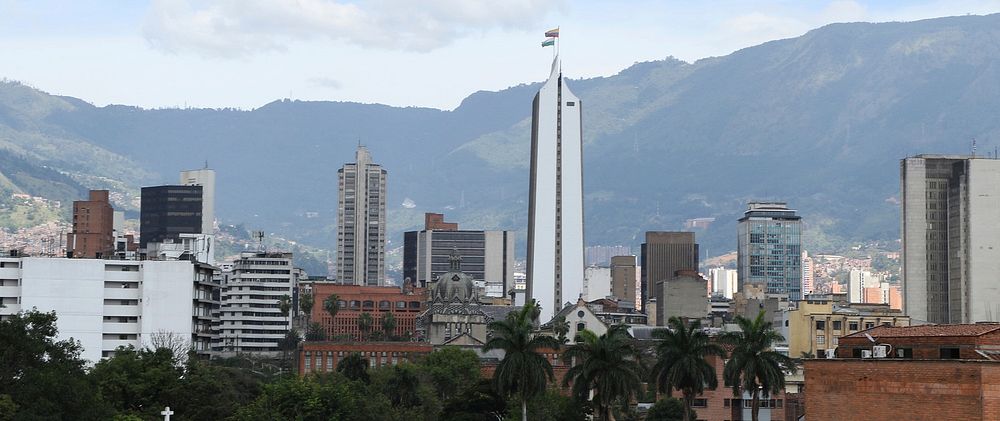 Medellin, Colombia. Original image from Wikimedia Commons