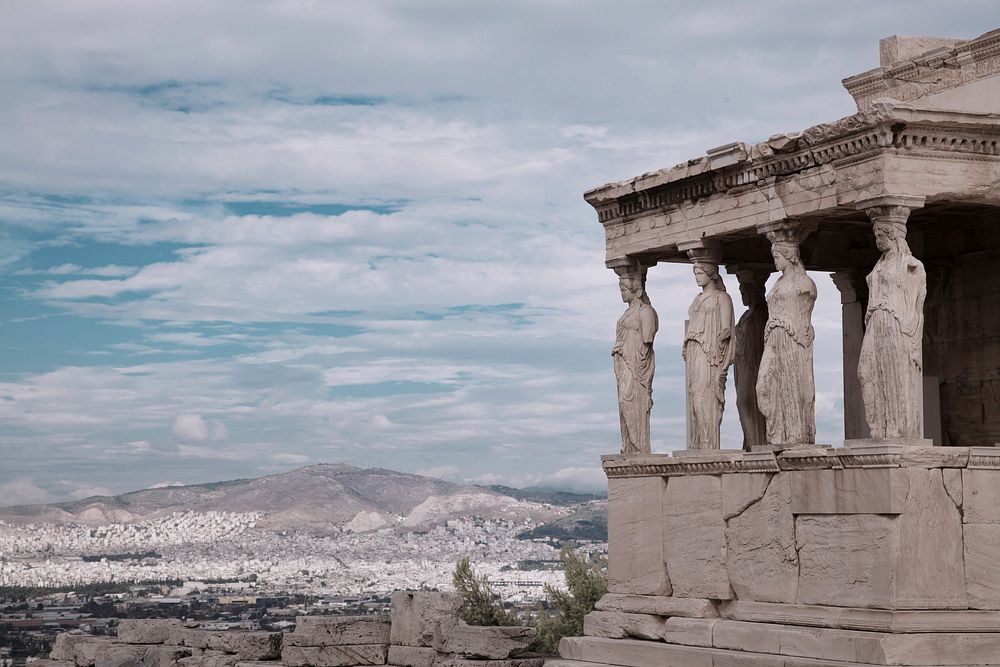 Parthenon, Greece Landmark. Original public domain image from Wikimedia Commons