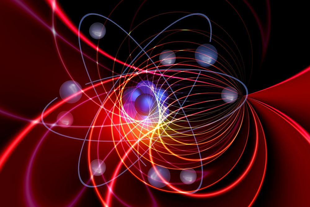 Quantum Physics. Original public domain image from Wikimedia Commons