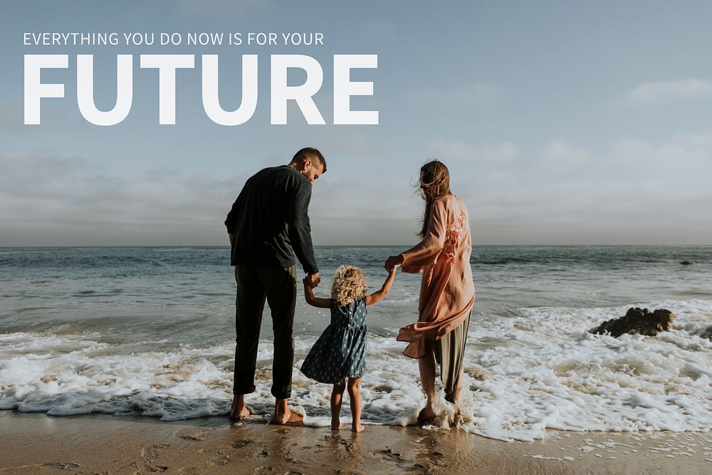 Family health insurance for your future ad banner