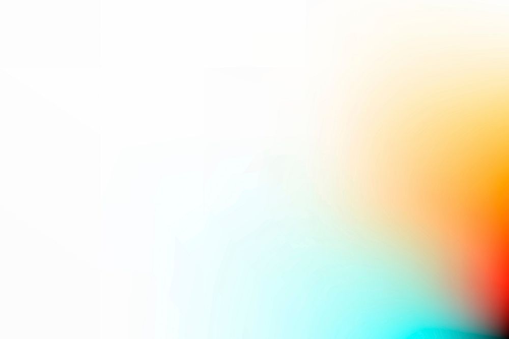White faded gradient background vector with orange border