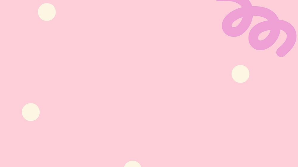 Pink Memphis HD wallpaper, cute design background vector
