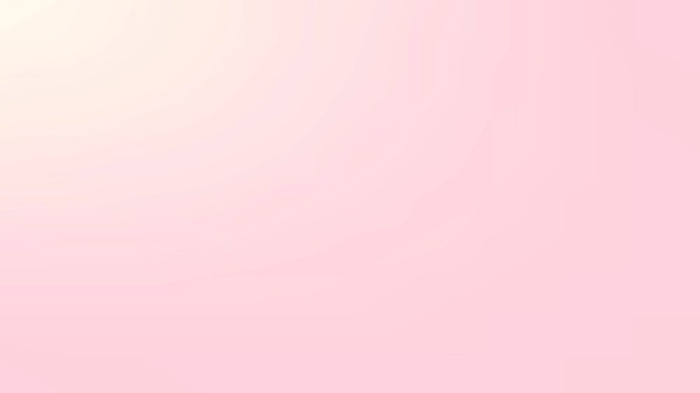 Pink desktop wallpaper, pastel gradient HD background vector