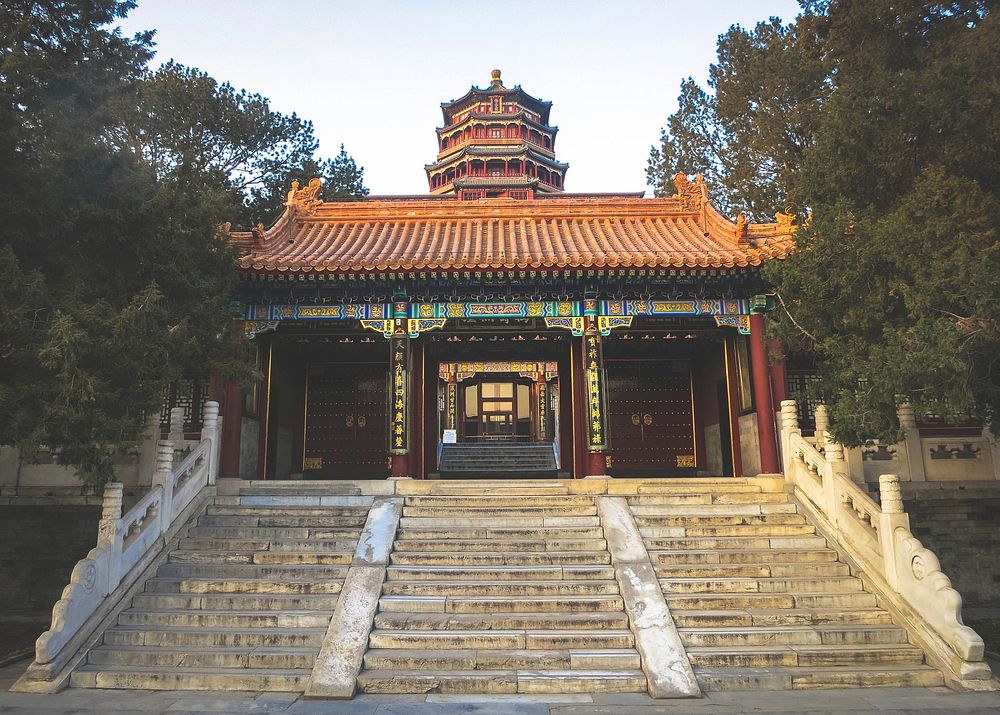 Summer Palace, Beijing, China. 