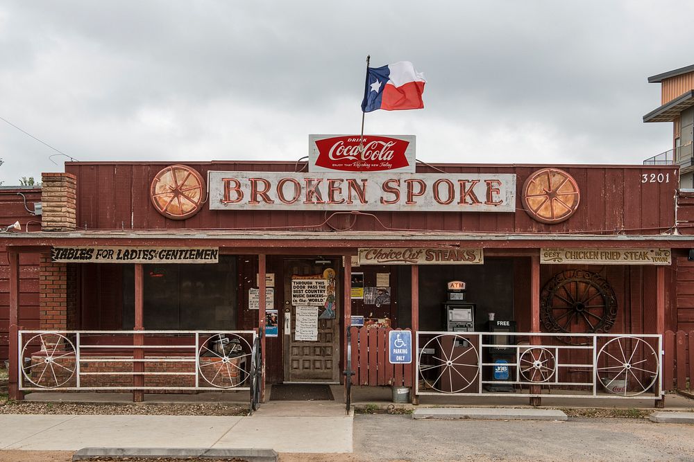 The Broken Spoke, a dance hall and self-proclaimed "honky-tonk," or bar that provides musical (usually country)…