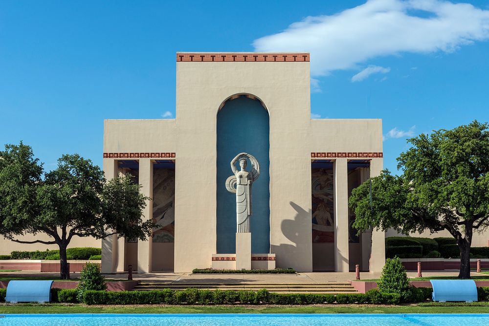 Centennial Hall, a 94,000-square-foot exhibition hall at Fair Park, the site of the 1936 Texas Centennial Exposition -- and…