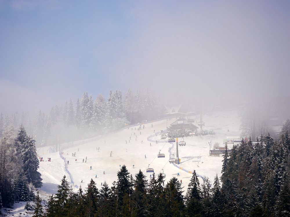 Zakopane. Original public domain image from Wikimedia Commons