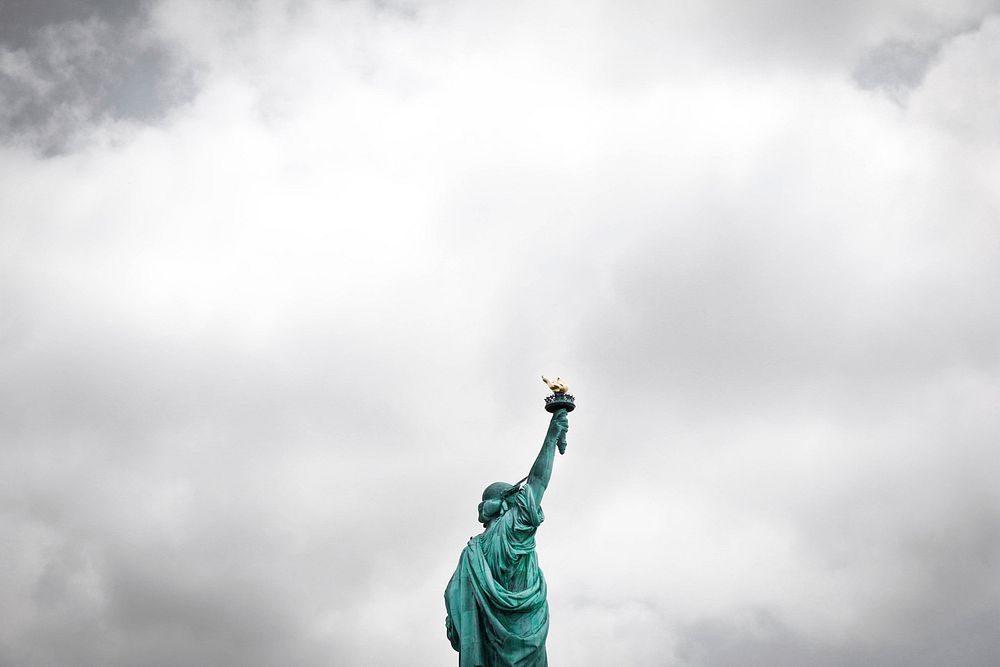 Statue of Liberty. Original public domain image from Wikimedia Commons