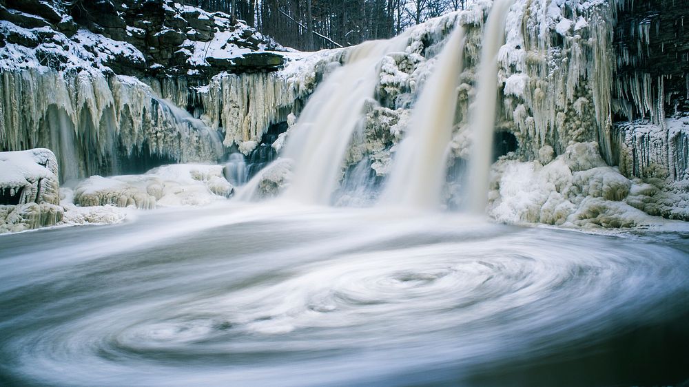 Ball's Falls Conservation Area, Canada. Original public domain image from Wikimedia Commons