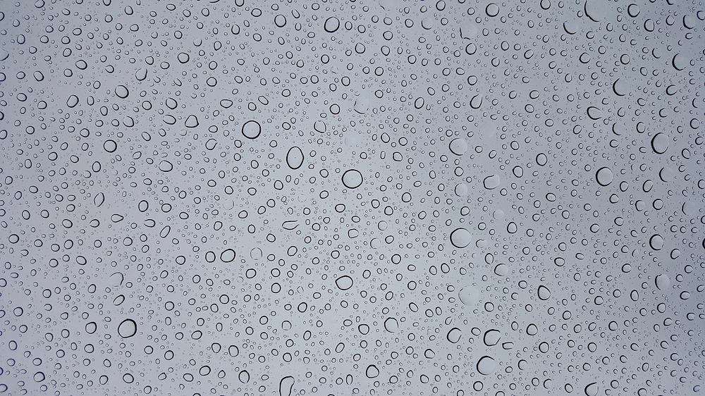 Raindrops on skylight. Original public domain image from Wikimedia Commons