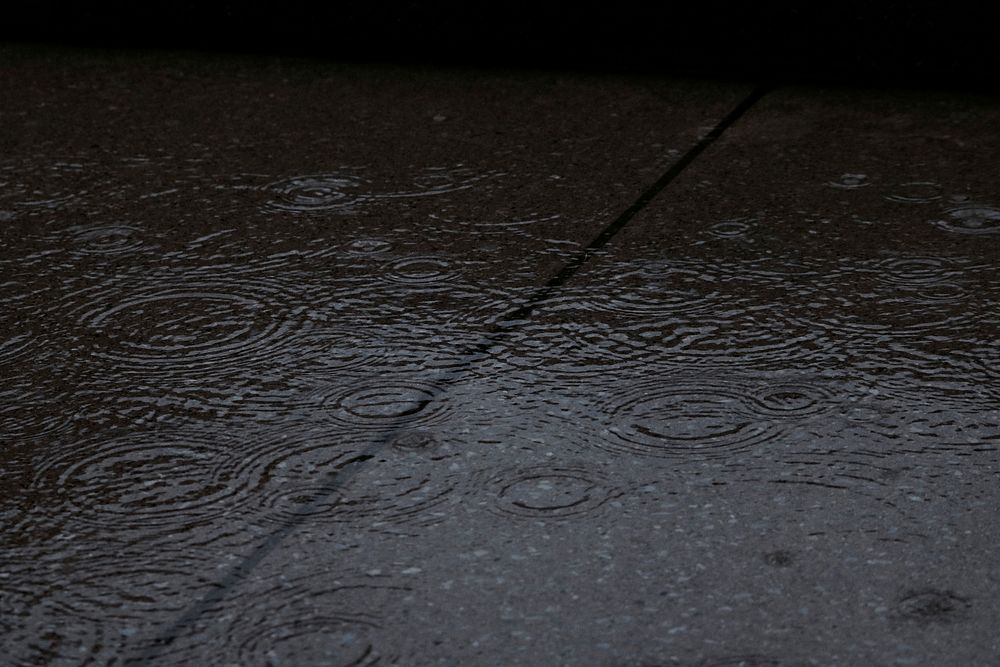 Raindrop. Original public domain image from Wikimedia Commons