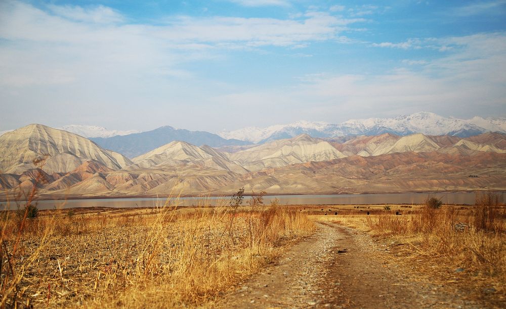 Osh, Kyrgyzstan. Original public domain image from Wikimedia Commons