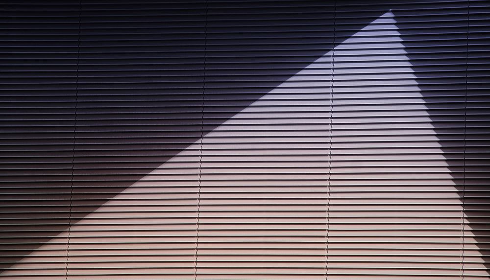 A shot of a geometric shadow on architecture in Dubai. Original public domain image from Wikimedia Commons