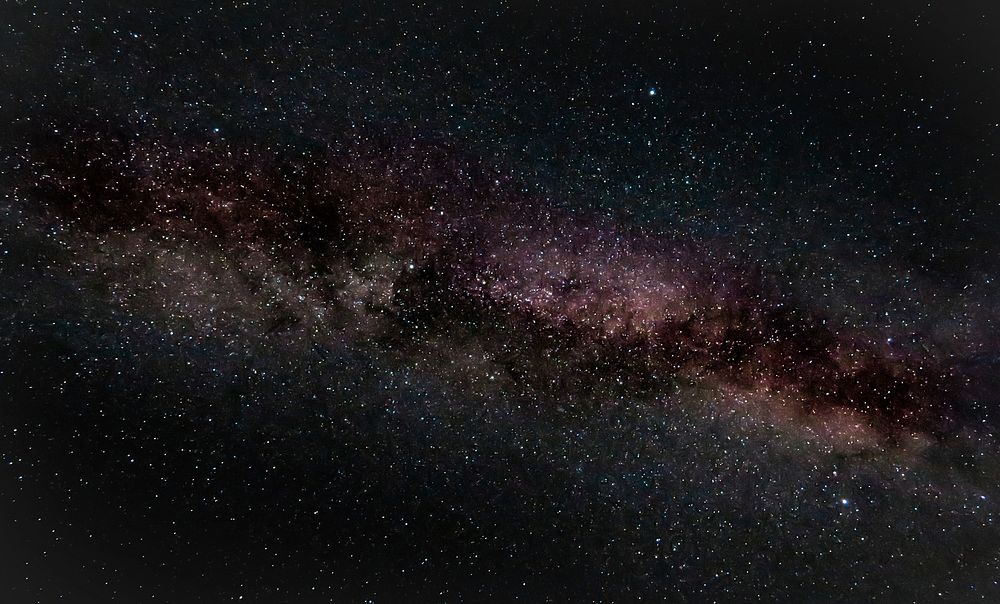 Milky way. Original public domain image from Wikimedia Commons