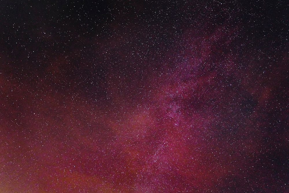 Pink aesthetic milky way background. Original public domain image from Wikimedia Commons