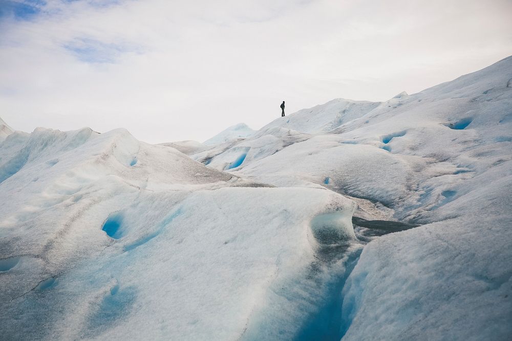 Perito Moreno Glacier, Argentina. Original public domain image from Wikimedia Commons