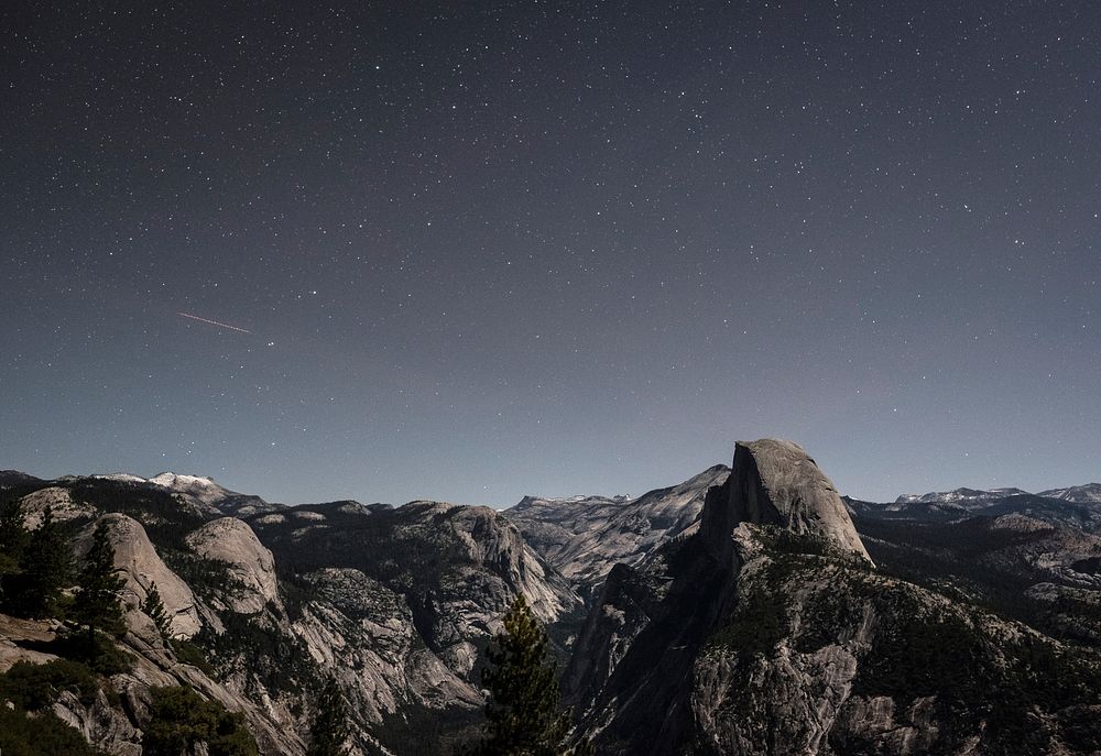 Yosemite Valley, United States. Original public domain image from Wikimedia Commons