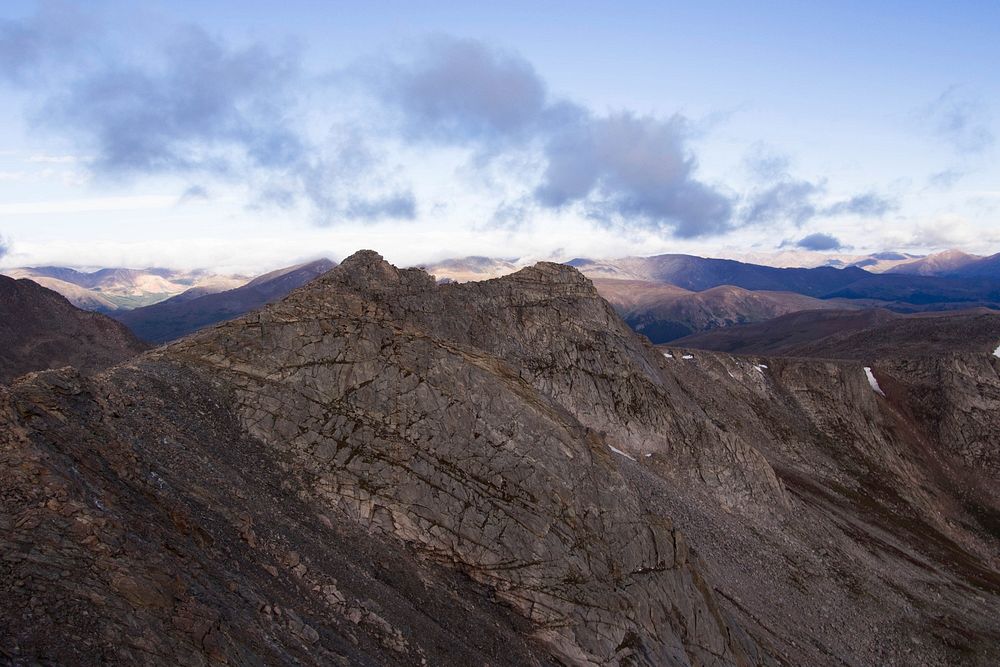 Mount Evans, United States. Original public domain image from Wikimedia Commons