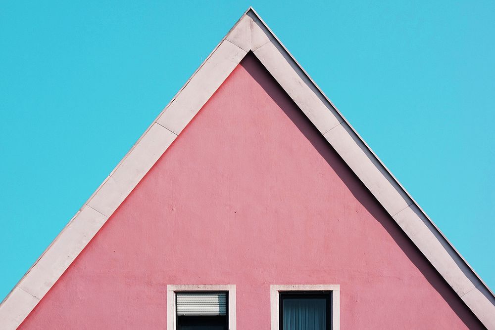 Pink building in Nürnberg Egidienplatz, Nuremberg, Germany. Original public domain image from Wikimedia Commons