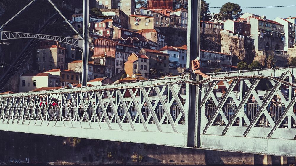 Porto, Portugal. Original public domain image from Wikimedia Commons